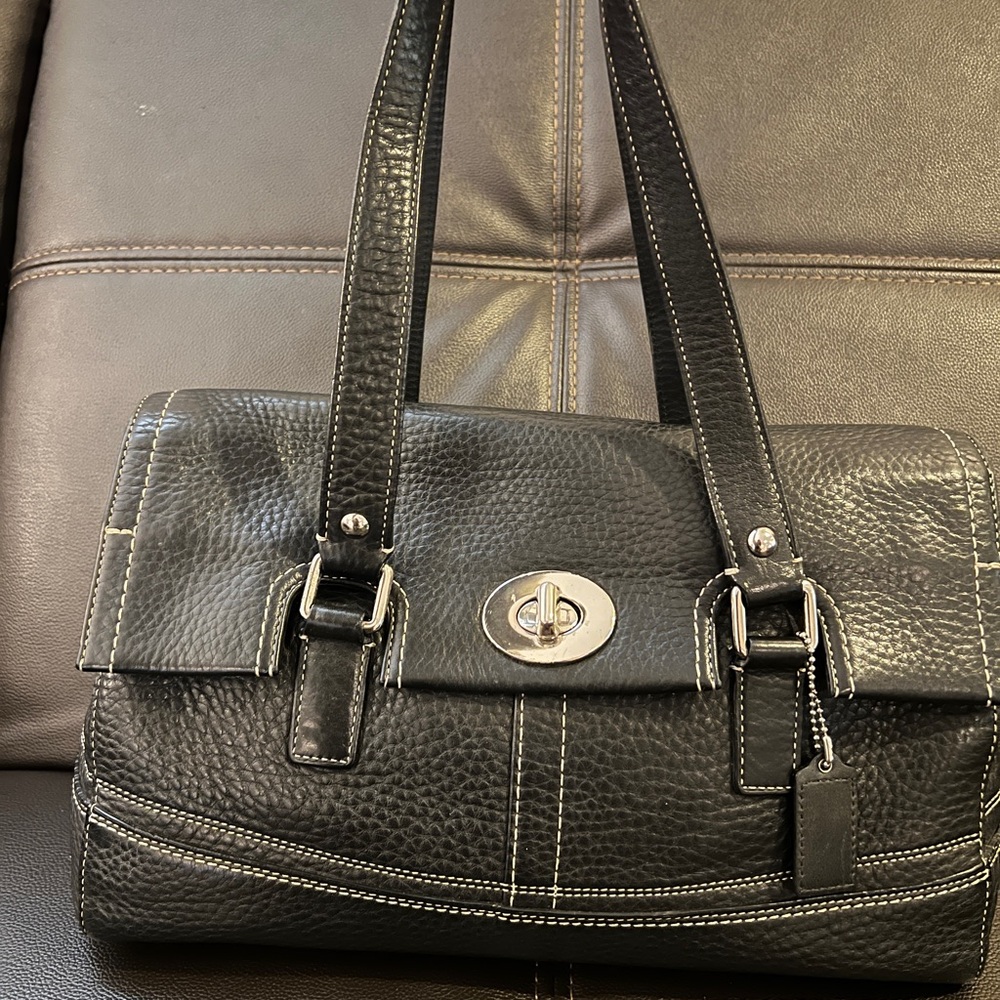 Coach Hamilton Black Handbag